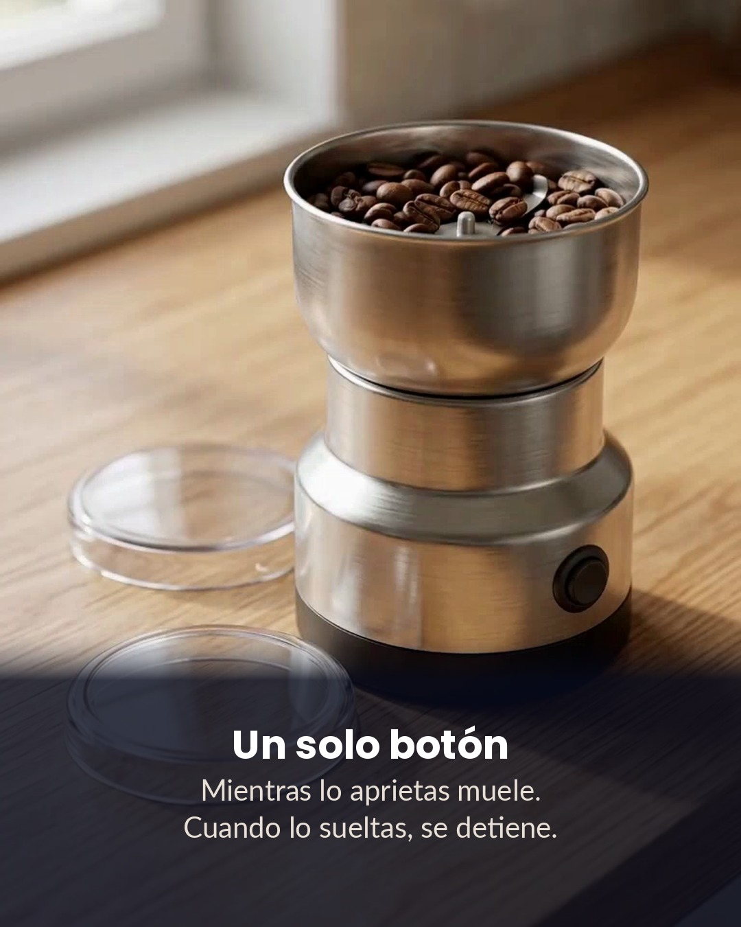 Molinillo Eléctrico de Café y Granos